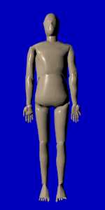 Hombre de frente