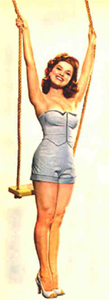 Debra in an early studio publicity shot.
