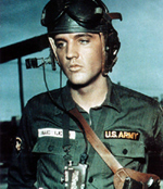 Elvis as Tulsa McLean in GI Blues