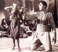 Elvis sings "Hey Little Girl" in Harum Scarum