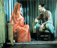 Elvis on the set of Harum Scarum