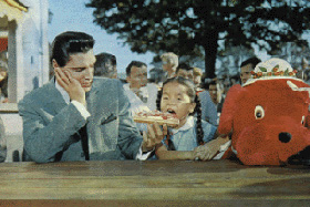 Mike (Elvis) and Sue Lin (Vicky Tiu) at the Worlds Fair