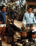 Elvis and James Shigeta in Paradise Hawaiin Style