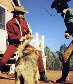 Joe Lightcloud (Elvis) in trouble again in Stay Away Joe