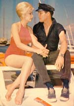 Stella Stevens and Elvis in Girls Girls Girls (1962)