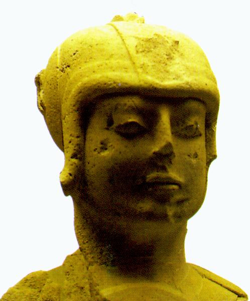 Cabeza de guerrero de Cerrillo Blanco