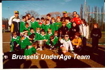 Brussels Kids pictured with SamMaguire