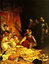 'Death of Queen Elizabeth' by Paul Delaroche