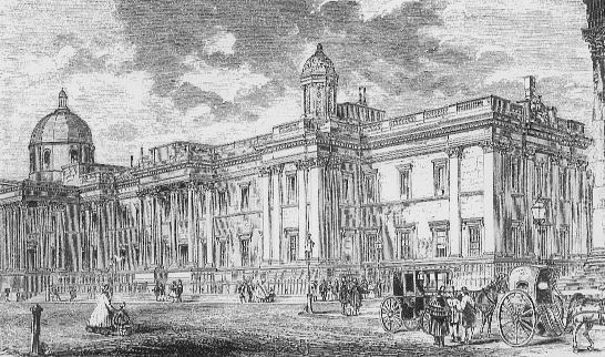 The Royal Academy in the National Gallery, c.1862