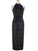 Elegant Oriental Floweret Dress