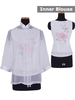 Delicate Peony Blouse and Silk Vest
