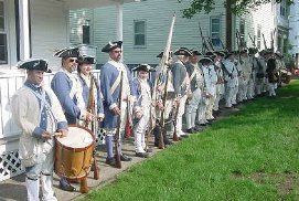 All lined up for the Warren Memorial Parade.