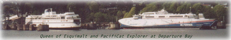 Queen of Esquimalt and PacifiCat Explorer