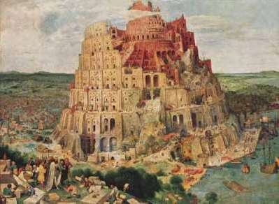 [Der Turmbau zu Babel, Gemlde von 
Bruegel 1563]
