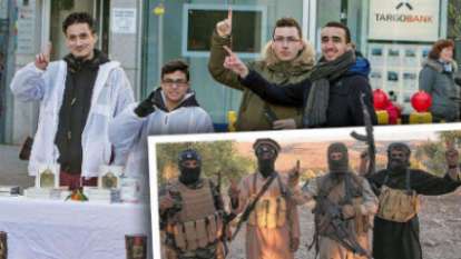 [Schimmel-Freunde von der ISIS/ISIL in der BRDDR und in Syrien, Februar 2015]