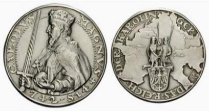 [Medaille von Goetz auf Karl den Gro�en, 1942]