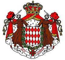 [Selbst das Wappen ist eine Bild gewordene Flschung: Es soll suggerieren, da der Name 'Monaco' etwas mit Mnchen zu tun habe.]