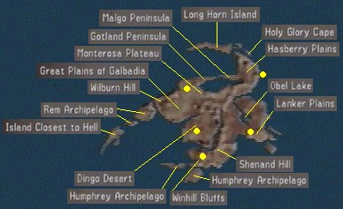 Final Fantasy 8 Map