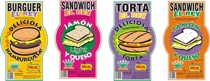 Etiquetas "Sandwiches El Rey"