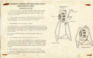 Secomak instruction label