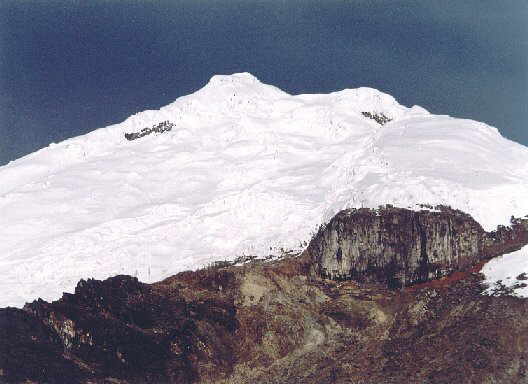 Pico principal Nevado del Huila