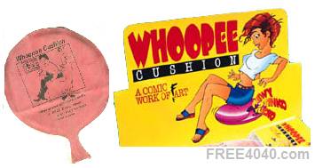 whoopee cushion whoopie cousin fart farting butt crack ass hole asshole scat doo doo