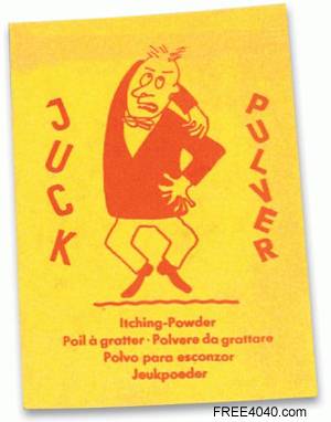 itch powder itching powder gag joke novelty german scratch gag jokes laughing april fools rick roll'd roll fresh prince of bell air