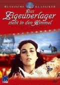 bild av omslaget till Emil Loteanus film &raquo;Das Zigeunerlager zieht in den Himmel&laquo; (Sovjetunionen 1975)