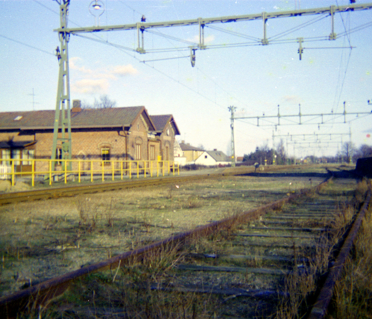 Asmundtorps station år 1974