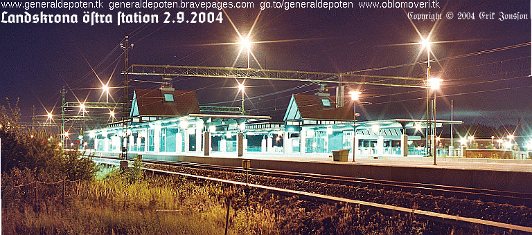 bild av X31 p&aring; Landskrona &ouml;stra station 24.7.2004
