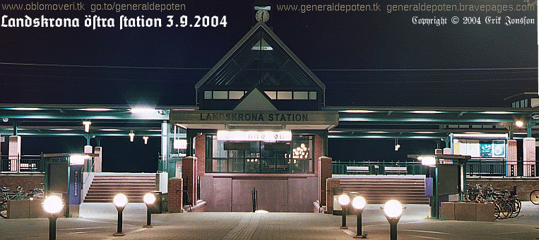 bild p&aring; Landskrona &ouml;stra station 3.9.2004
