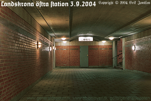 bild p&aring; Landskrona &ouml;stra station 3.9.2004