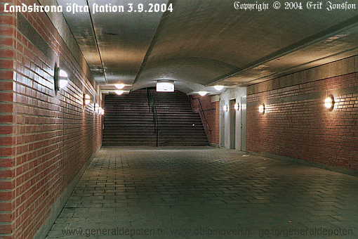 bild p&aring; Landskrona &ouml;stra station 3.9.2004