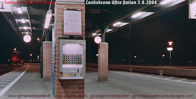 bild p&aring; Landskrona &ouml;stra station 3.9.2004