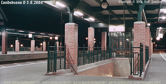 bild p&aring; Landskrona &ouml;stra station 3.9.2004