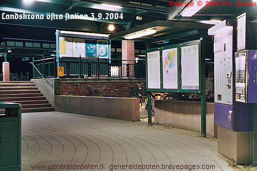 bild p&aring; Landskrona &ouml;stra station 3.9.2004