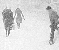 bilder av trappan upp till f&ouml;rsta plattformen p&aring; Centralstationen i Lund, Clemenstorget, Klostergatan ny&aring;rsdagen den 1 januari 1979 under ny&aring;rsstormen 1979