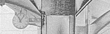 bild av plattformen vid sp&aring;r 3 p&aring; Centralstationen i Lund under ny&aring;rsstormen 1979