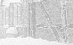 bild av h&ouml;rnet Bredgatan-Paradisgatan i Lund p&aring; ny&aring;rsdagen den 1 januari 1979 under ny&aring;rsstormen 1979