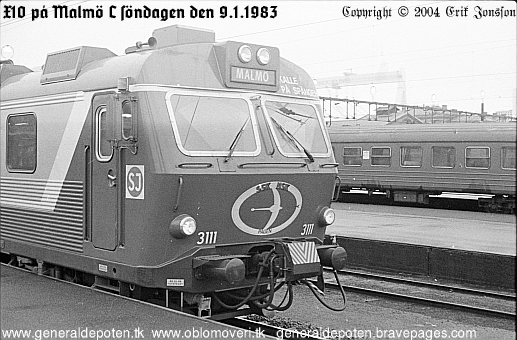 bild av X10 i Malmö 9.1.1983