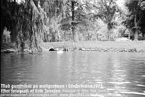 Vallgravens b�rjan mellan Citadellv�gen och slottskaf�et