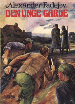 bild av omslaget till den norska utgåvan av Fadejevs roman »Den unge garde«