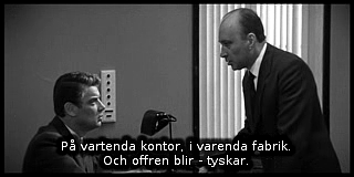 Bild ur Azarovs spelfilm &raquo;Strid efter seger&laquo; .