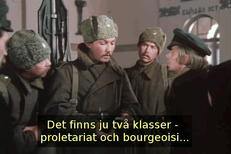 Bilder ur TV-serien Röda klockor (DVB-rip)