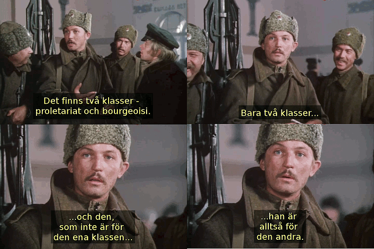 Bilder ur TV-serien Röda klockor (DVB-rip)