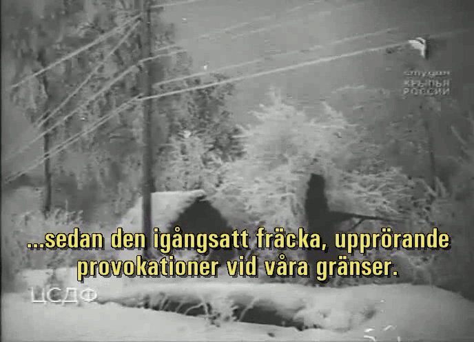 Bilder m.m. ur filmen &laquo;Mannerheimlinjen&raquo;