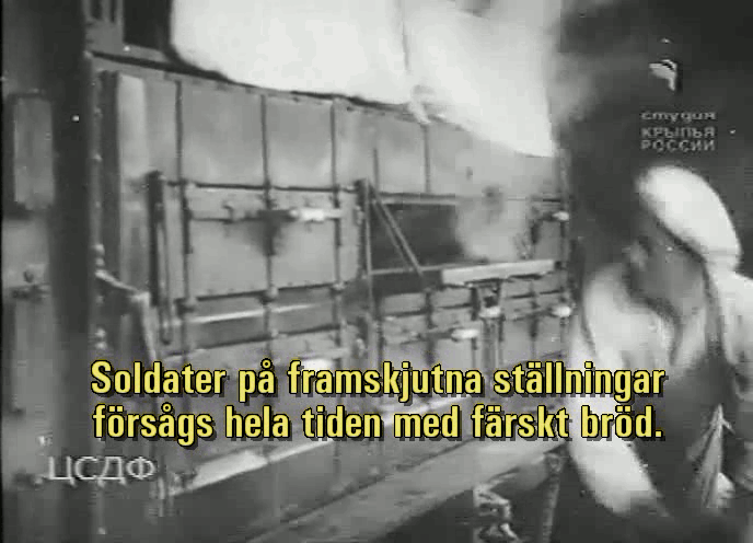 Bilder m.m. ur filmen &laquo;Mannerheimlinjen&raquo;