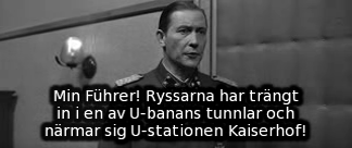 Bild ur Ozerovs spelfilm &raquo;Sista stormningen&laquo; (Befrielse 5).
