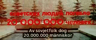 I andra världskriget dog mer än 20.000.000 sovjetmänniskor