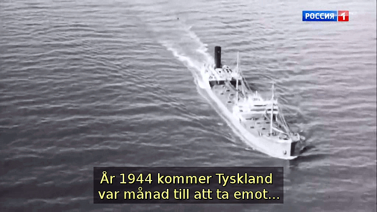 År 1944 kommer Tyskland var månad till att ta emot... (Bild ur filmen &laquo;Det stora okända kriget&raquo;)